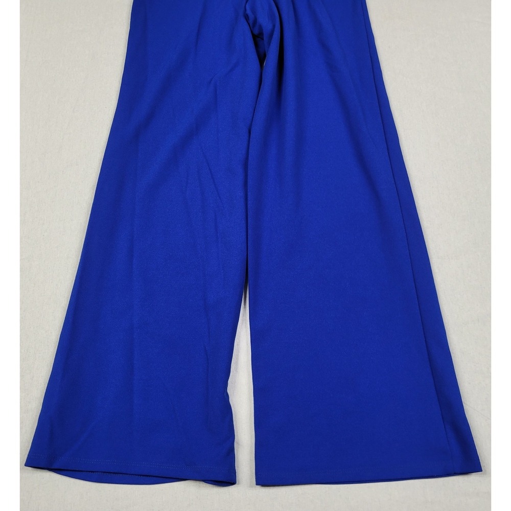 Crystal Sky Royal Blue Strapless Wide-leg Jumpsuit Womens Size S - Picture 4 of 8